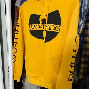 WU-TANG H&M Yellow and Black Hoodie Size XS (SOLD)